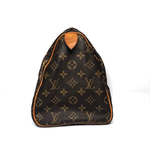 Vintage Monogram Speedy 30 Canvas Bag