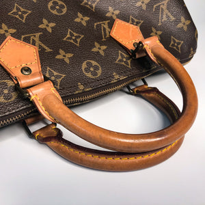 Vintage Monogram Speedy 30 Canvas Bag