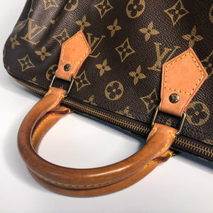 Vintage Monogram Speedy 30 Canvas Bag