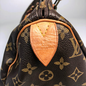 Vintage Monogram Speedy 30 Canvas Bag