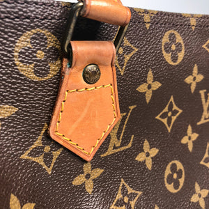 Vintage Monogram Speedy 30 Canvas Bag