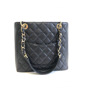 PST in black caviar leather ghw