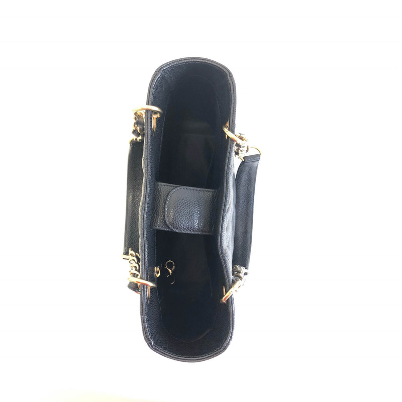 PST in black caviar leather ghw