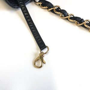 PST in black caviar leather ghw