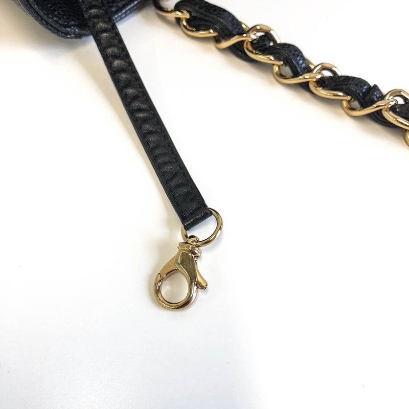 PST in black caviar leather ghw