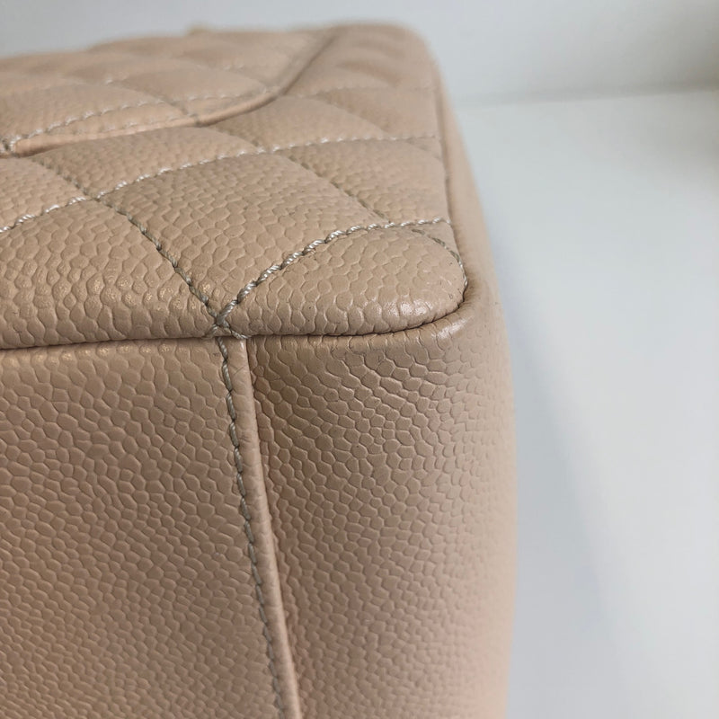 GST in Beige Caviar Leather with GHW