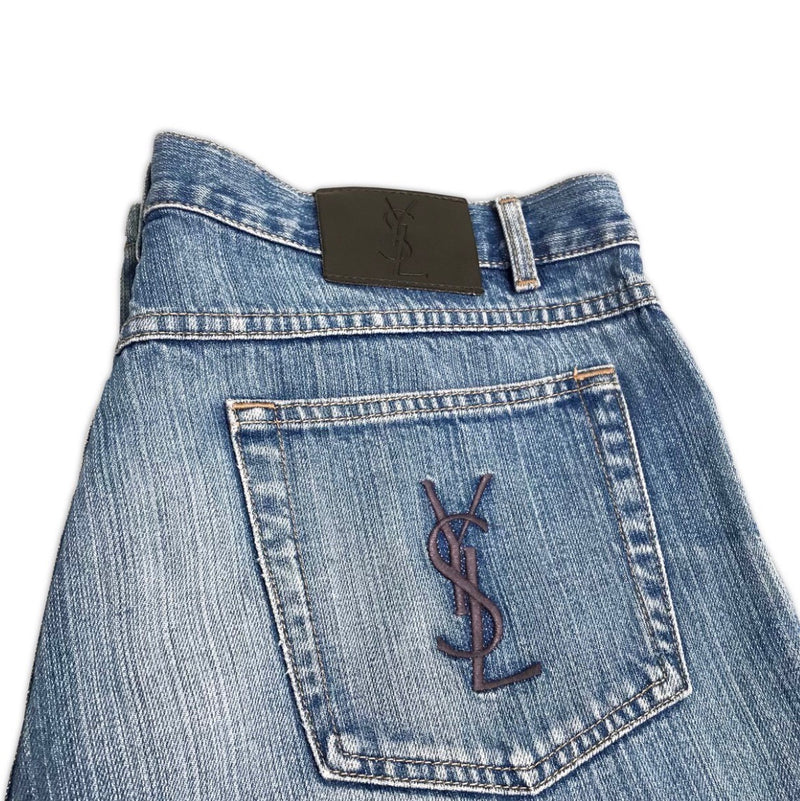 Size 36 YSL jeans in denim blue