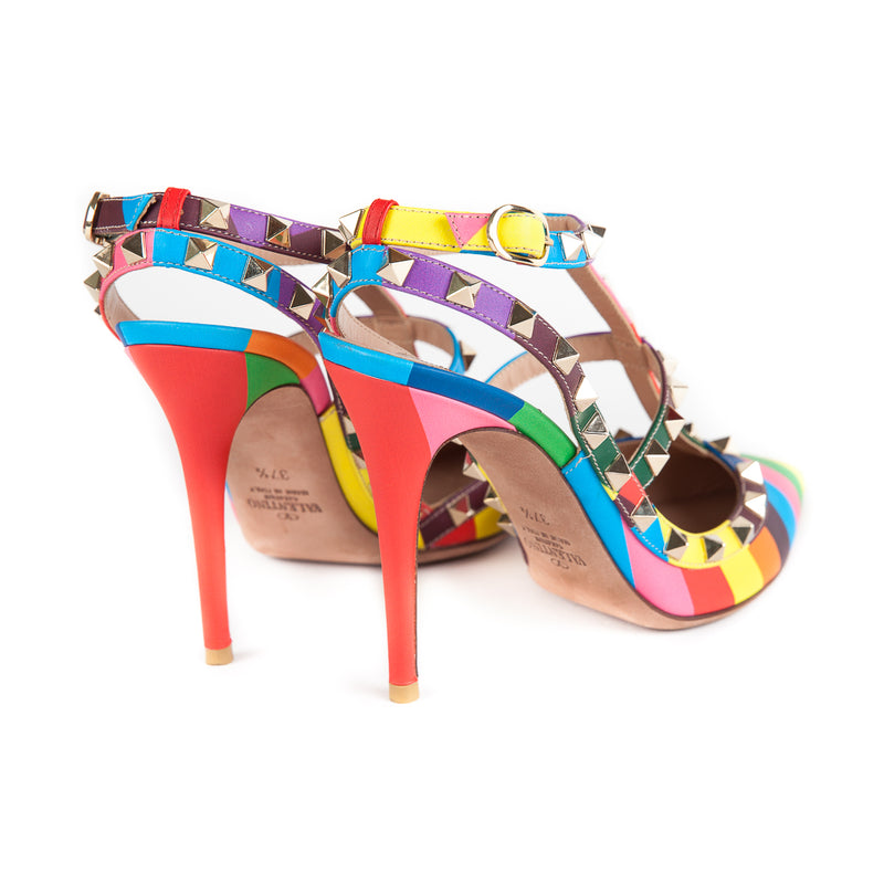 Rockstud Harlequin 100 Heels Multicolour