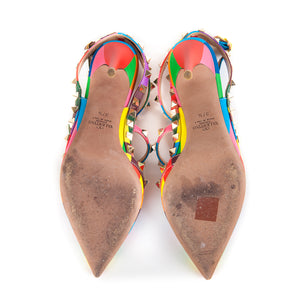 Rockstud Harlequin 100 Heels Multicolour