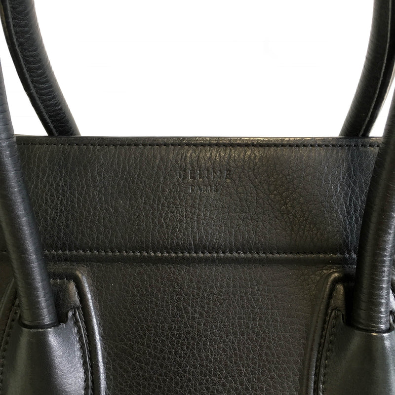 Medium Phantom Handbag in Black
