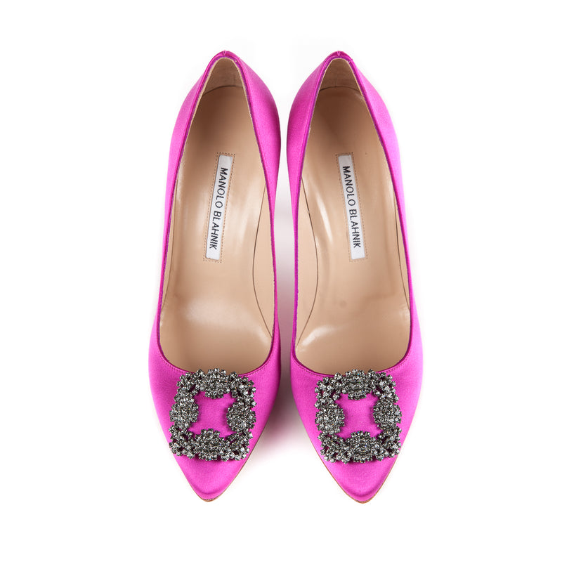 Hangisi Heels in Fuchsia