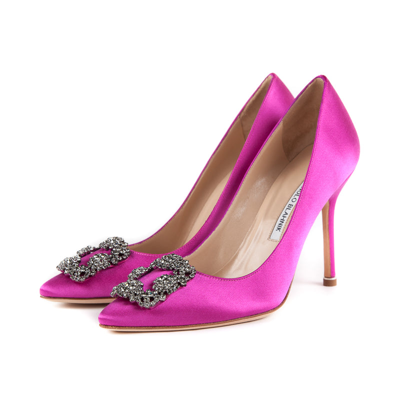 Hangisi Heels in Fuchsia