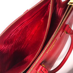 Saffiano Galleria Red Large Bag