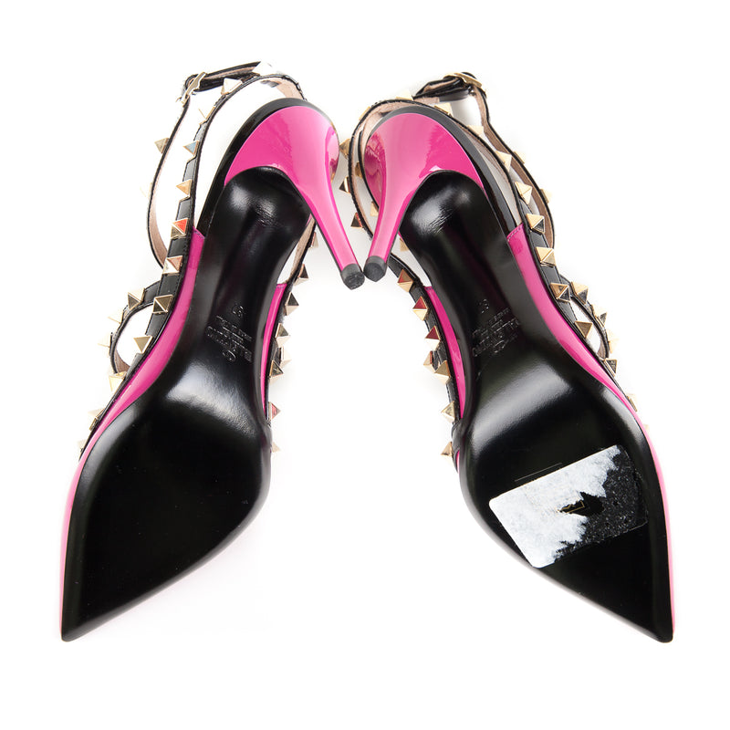 Rockstuds in Magenta and Black