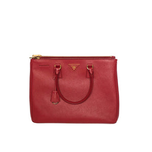 Saffiano Galleria Red Large Bag