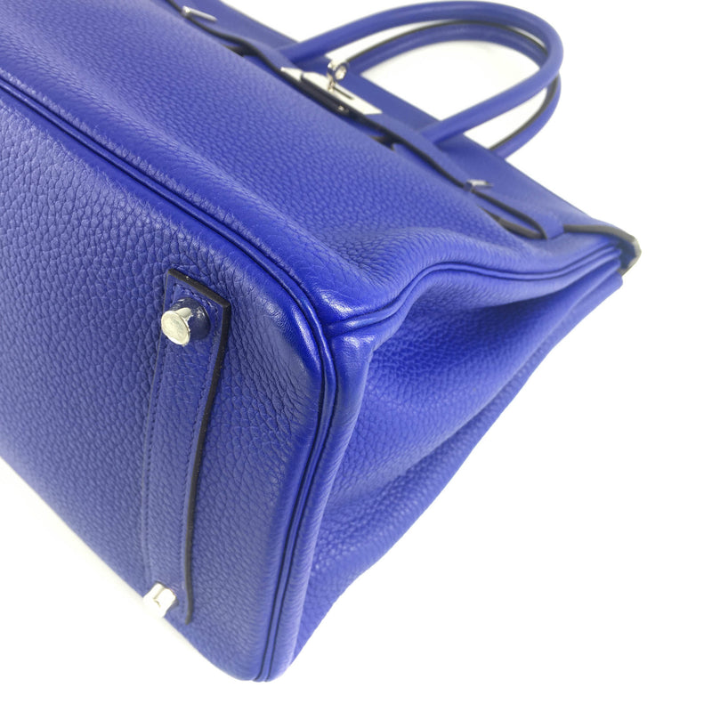 Hermès Birkin Togo 35 Bleu Du Nord