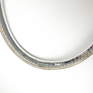 Silver Monogram Miroir Lockit Handbag