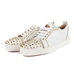 Rush Spiked Sneaker, White