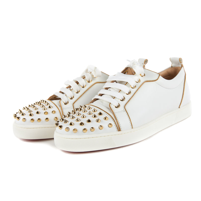 Rush Spiked Sneaker, White