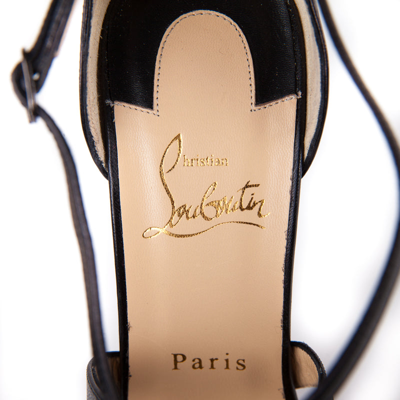 Marlenalta Peep Toe Platform Pumps in Black