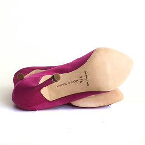 Hangisi Heels in Fuschia