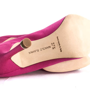 Hangisi Heels in Fuschia