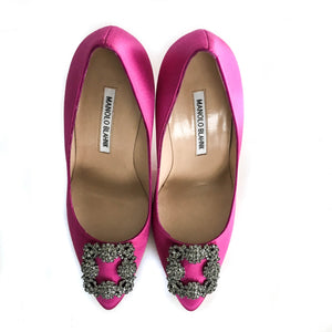 Hangisi Heels in Fuschia
