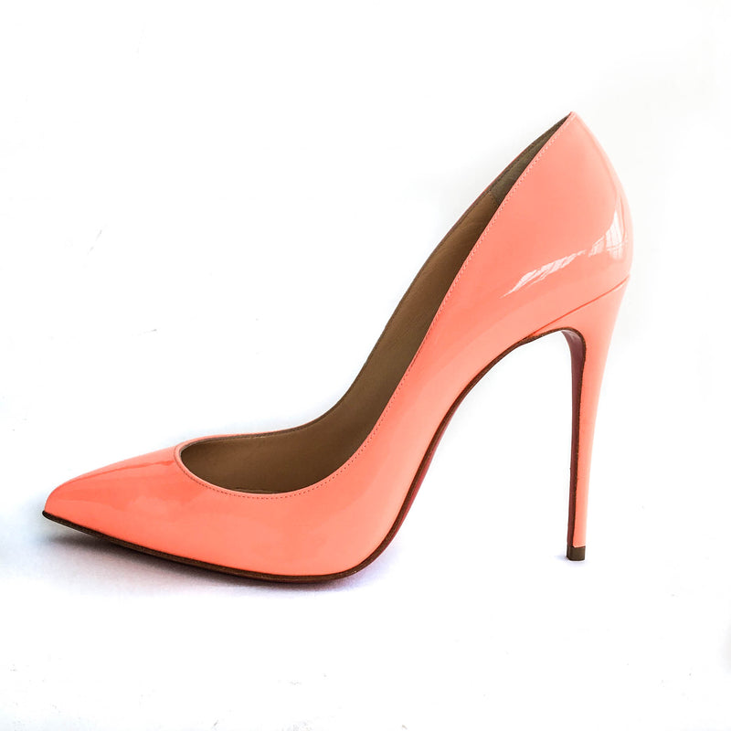 Pigalle 100 Orange Patent