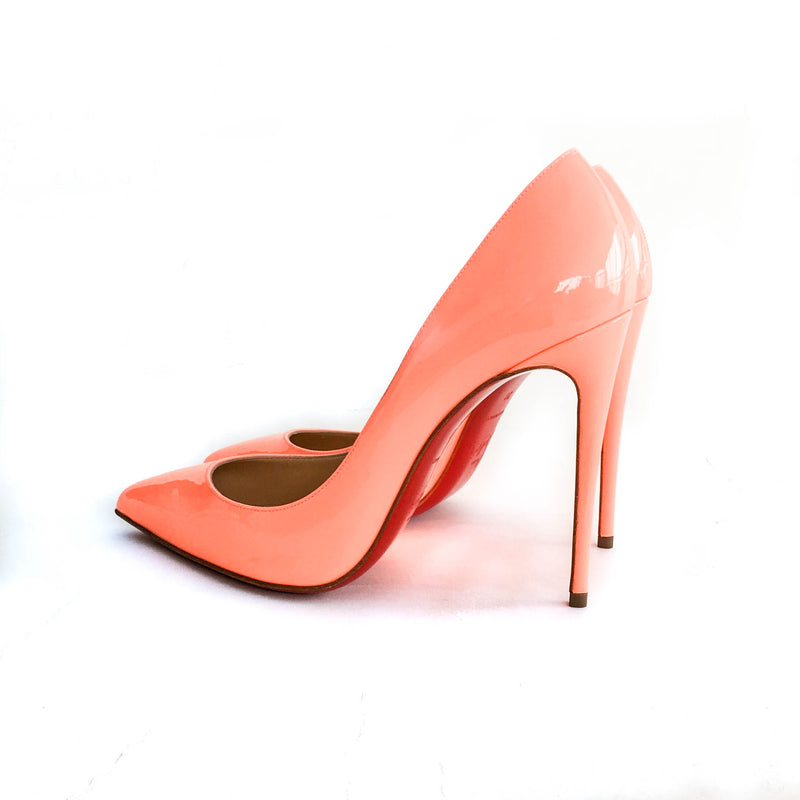 Pigalle 100 Orange Patent