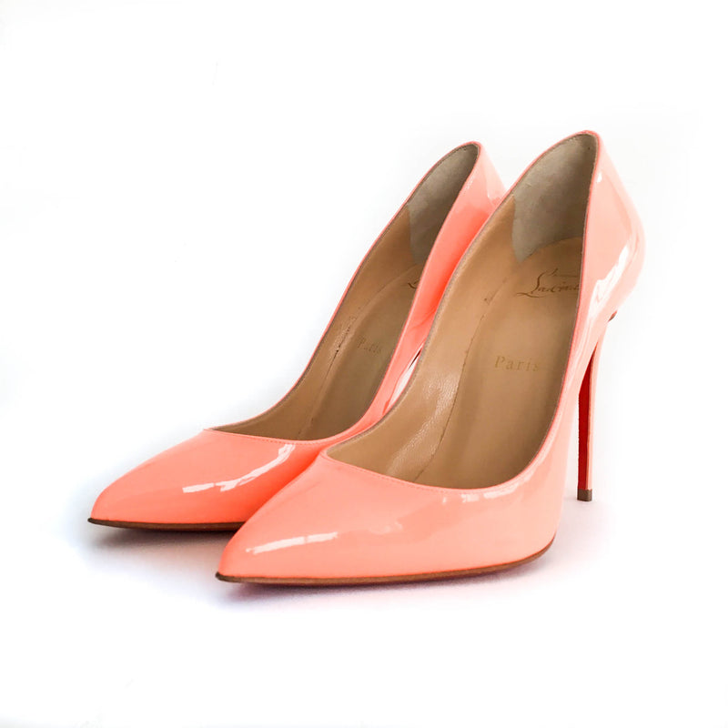 Pigalle 100 Orange Patent