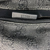 Black GG Monogram Print Belt Fanny Pack Bum Bag