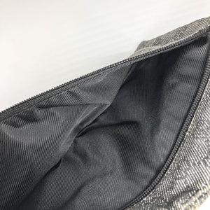 Black GG Monogram Print Belt Fanny Pack Bum Bag
