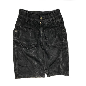 Vintage Skirt with Zucca Monogram on Pocket