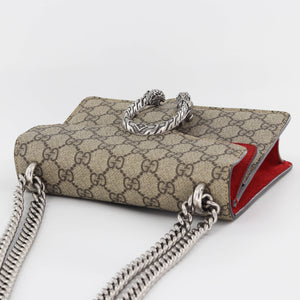 Dionysus GG Mini Shoulder Bag with Red Detail