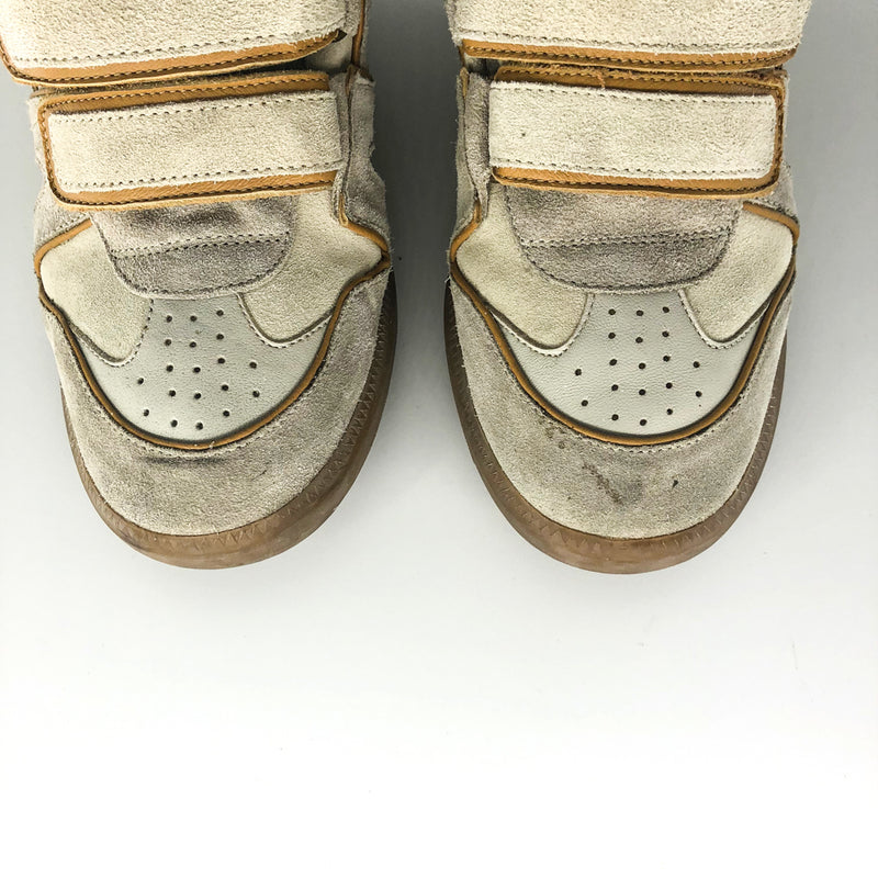 Bekett Leather and Suede Sneakers