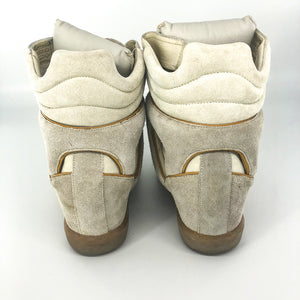 Bekett Leather and Suede Sneakers