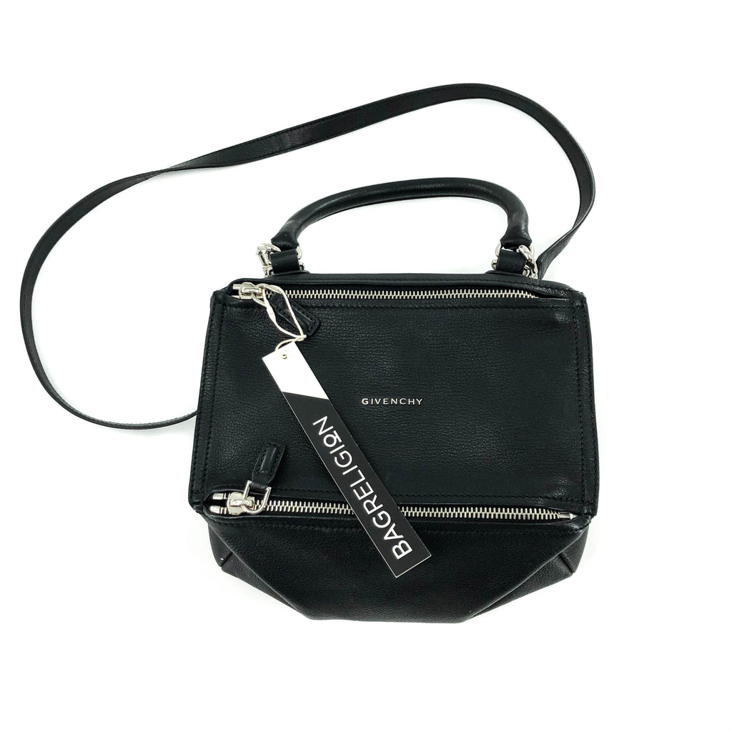 Small Pandora Cross Body Shoulder Bag in Black