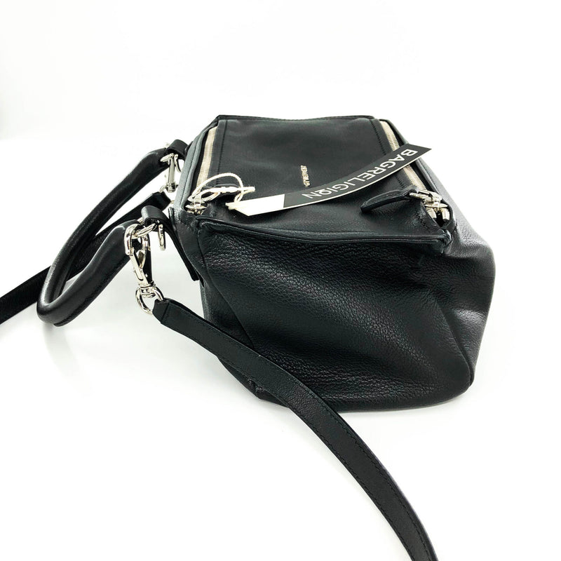 Small Pandora Cross Body Shoulder Bag in Black