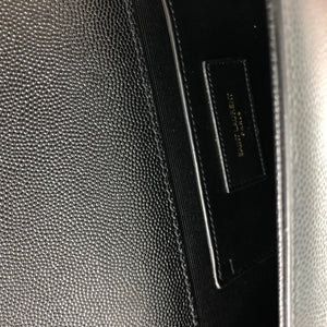 Black grained clutch with GHW