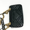 GG Marmont Black Mini Matelassé Shoulder Bag