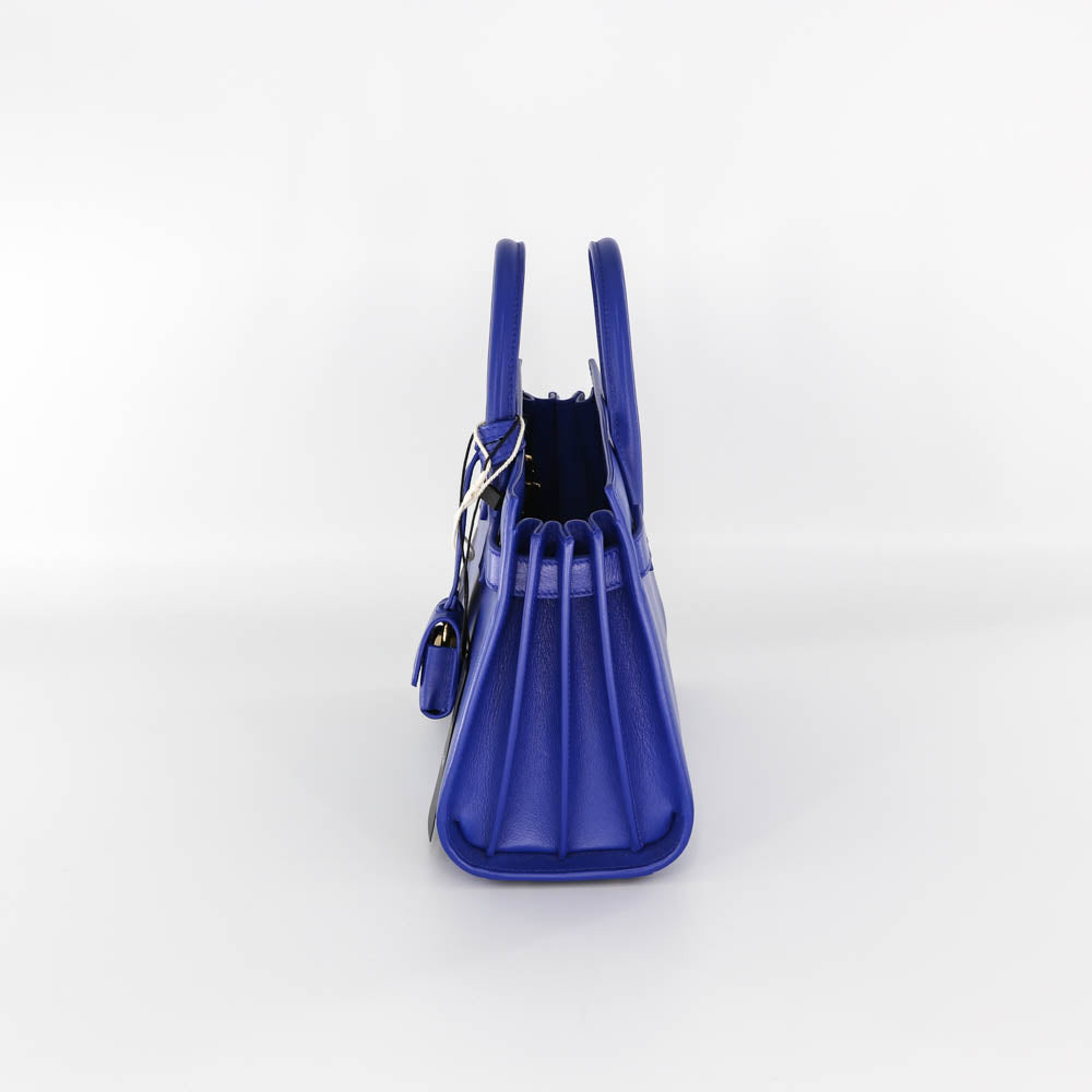 Nano Sac De Jour in Smooth Blue Leather – Bag Religion