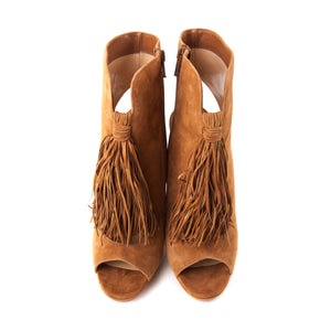 Ottaka Suede Fringe Bootie