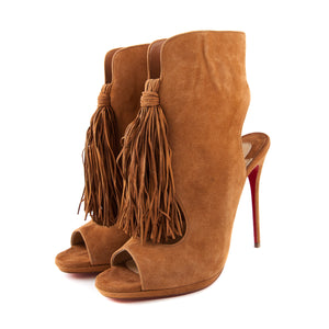 Ottaka Suede Fringe Bootie