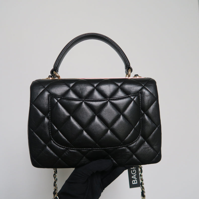 Small Trendy CC in Lambskin Leather with GHW
