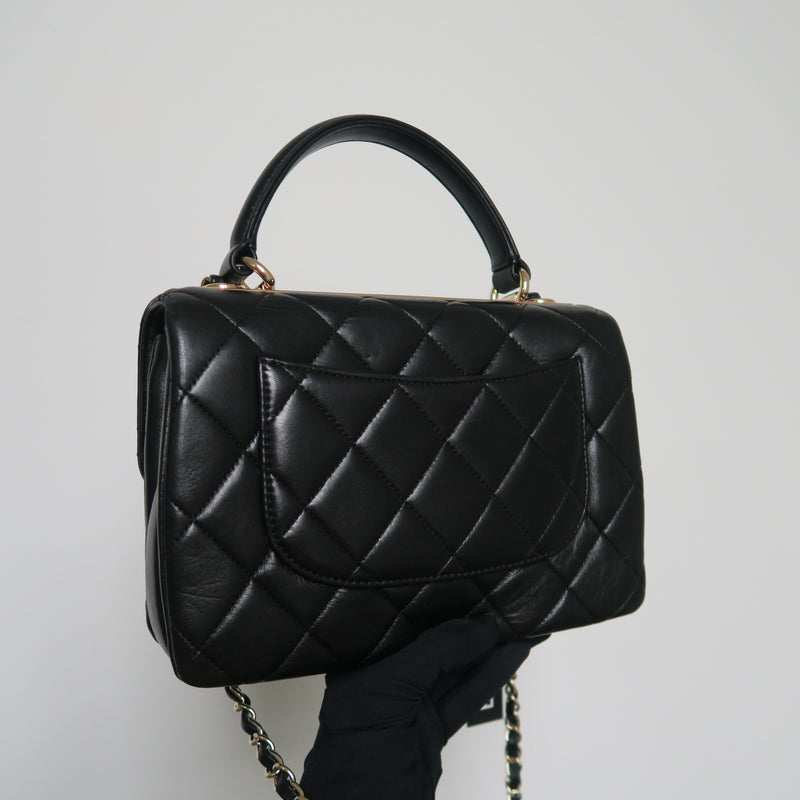 Small Trendy CC in Lambskin Leather with GHW
