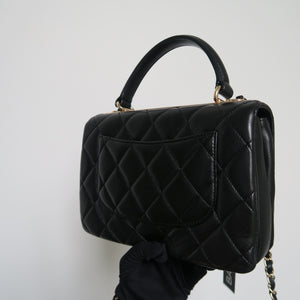 Small Trendy CC in Lambskin Leather with GHW