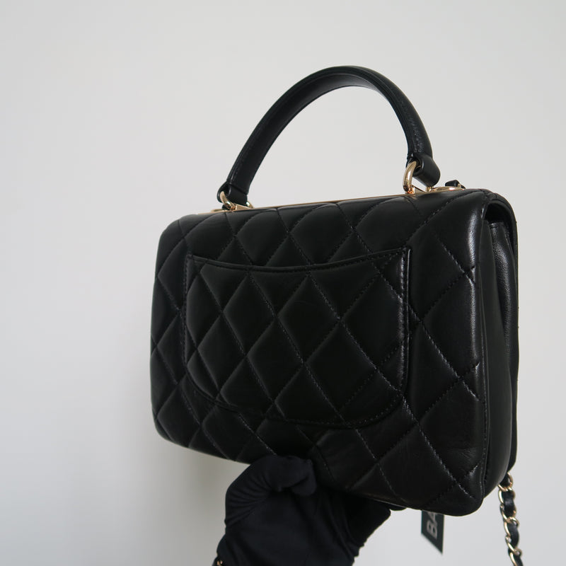 Small Trendy CC in Lambskin Leather with GHW