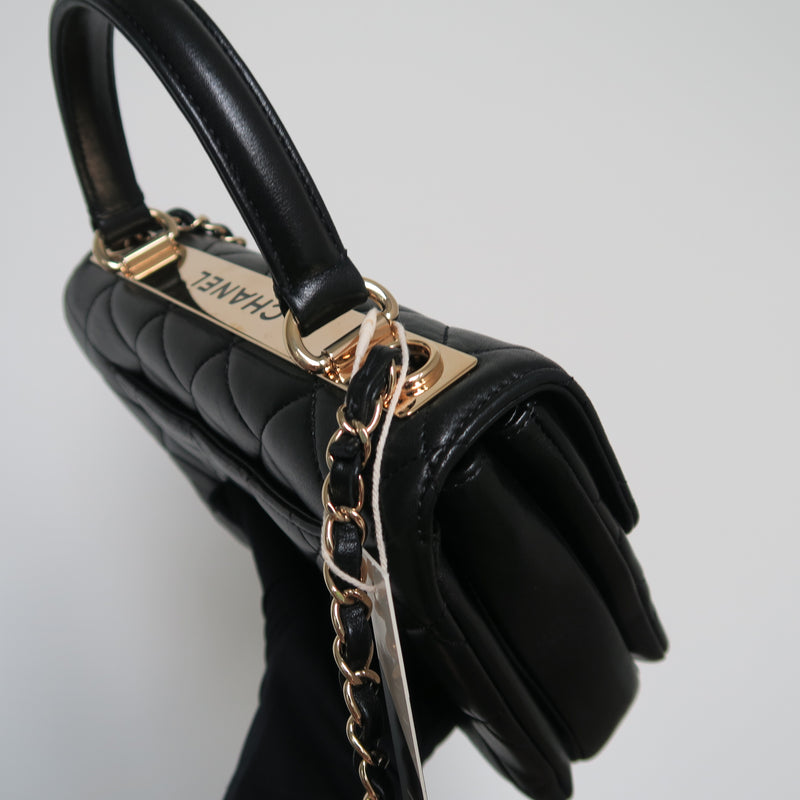 Small Trendy CC in Lambskin Leather with GHW