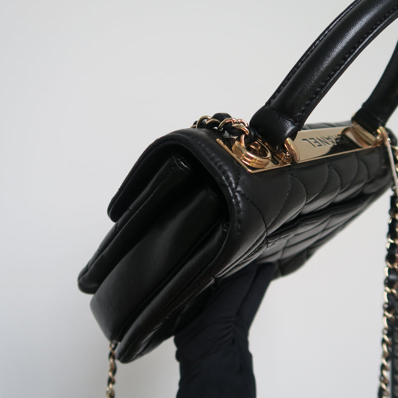 Small Trendy CC in Lambskin Leather with GHW