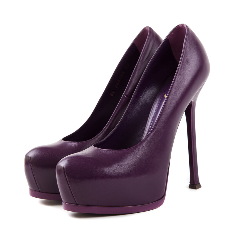 Platform Pumps Purple